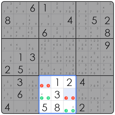 sudoku pointing pair